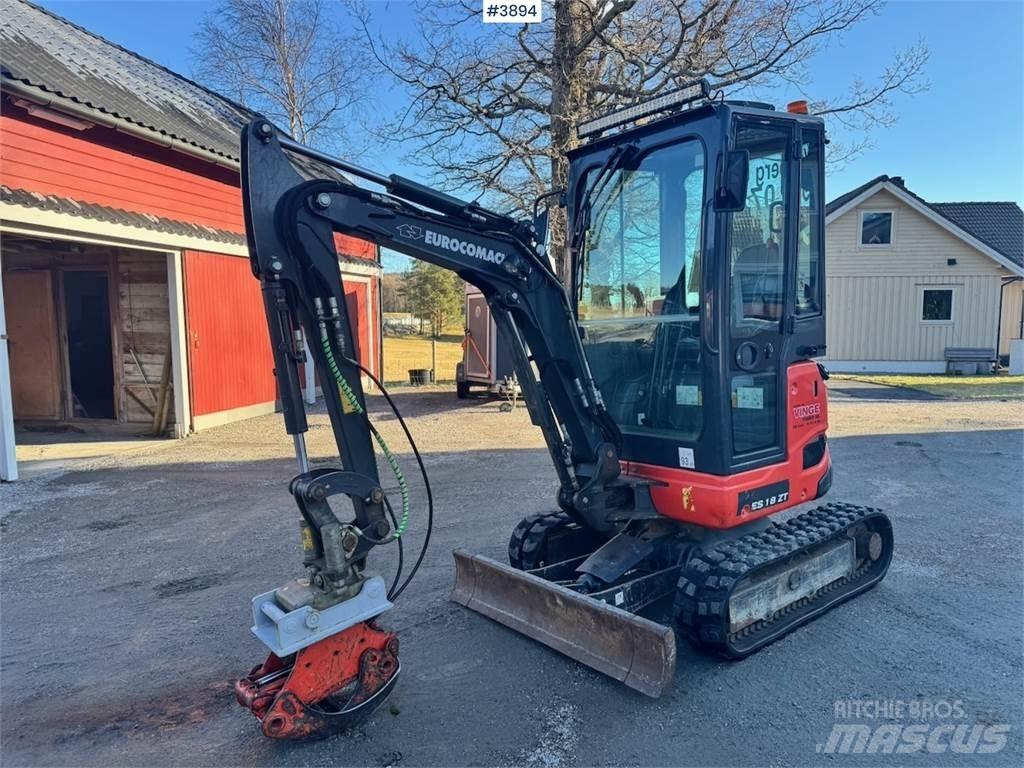 Euromach ES18ZT Escavadeiras de esteiras