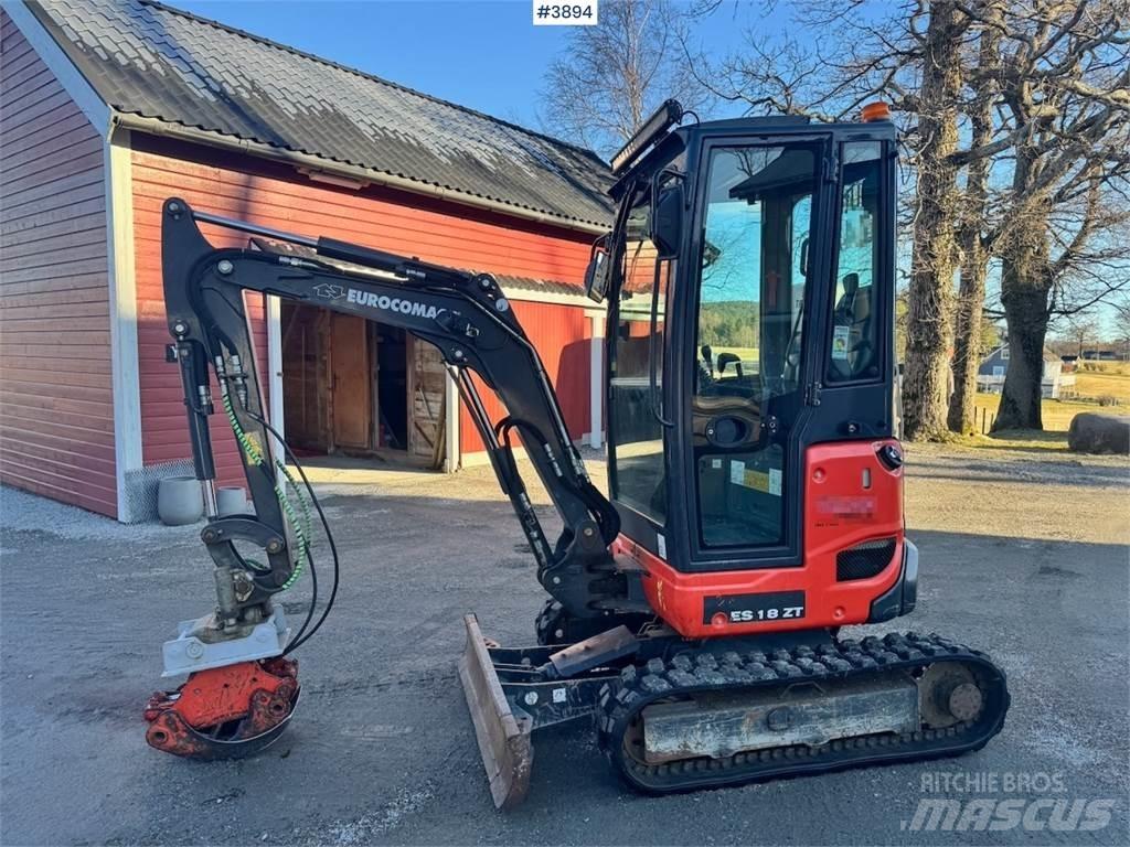 Euromach ES18ZT Escavadeiras de esteiras