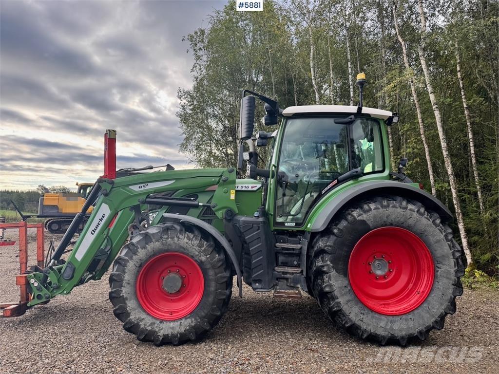 Fendt 516 Vario Tratores Agrícolas usados