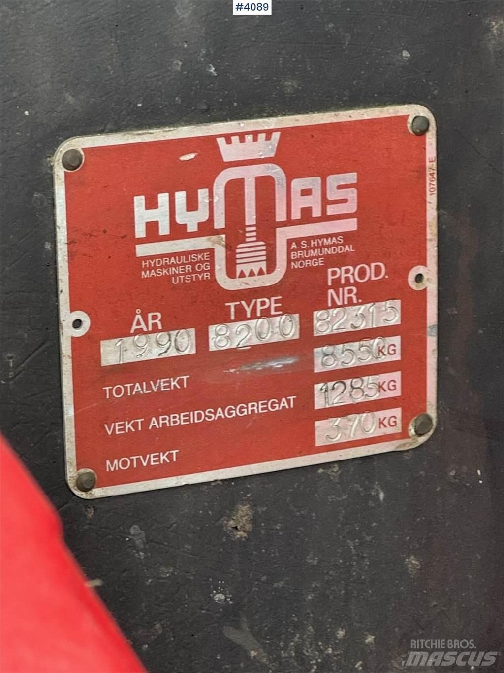 Hymas 8200 Escavadeiras de esteiras
