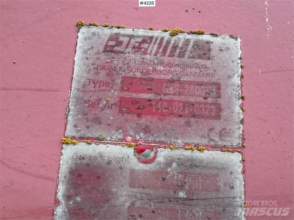 JF GMS-2800TS Outras máquinas de lavoura e acessórios