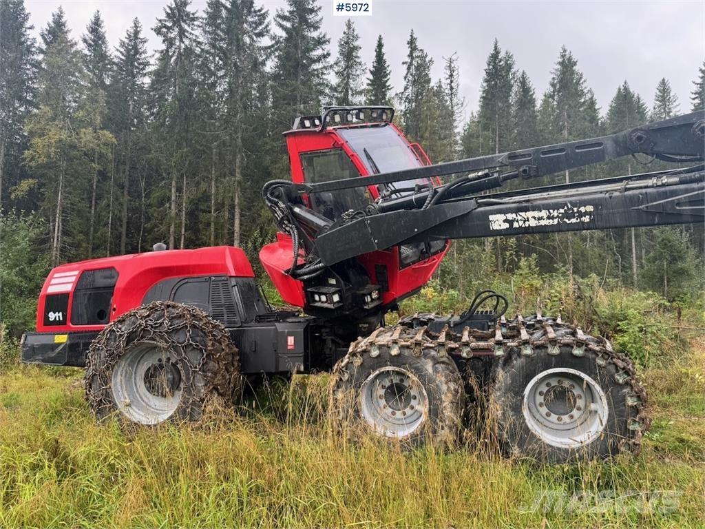 Komatsu 911-6 Processadores florestais