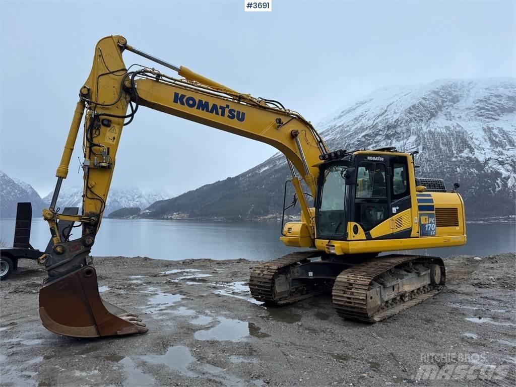 Komatsu PC 170 LC Escavadeiras de esteiras