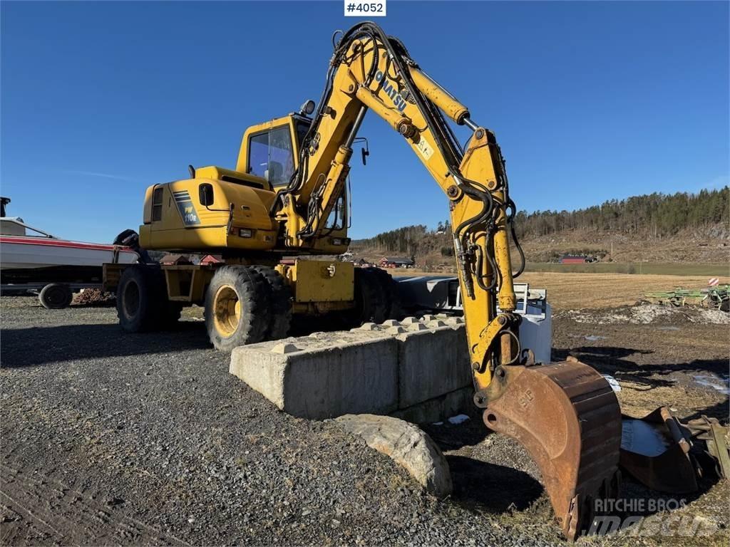 Komatsu PW 110R Escavadeiras de esteiras