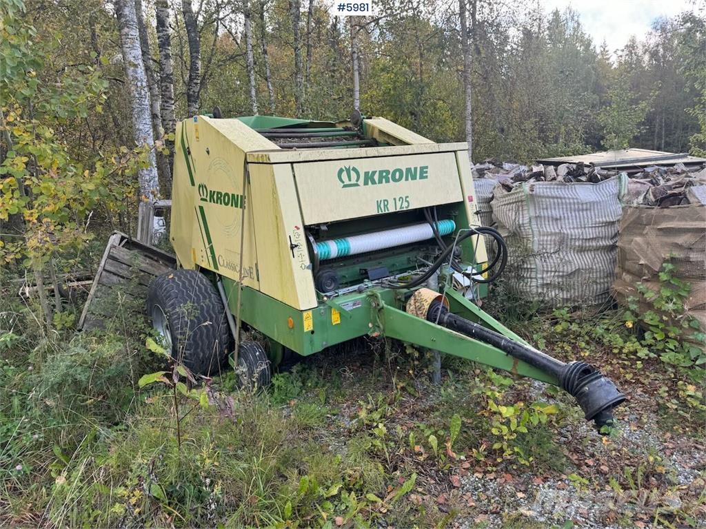 Krone KR 125 Outro equipamento de ceifa