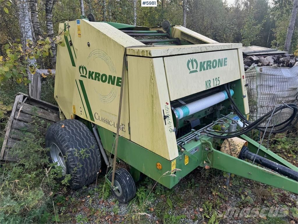 Krone KR 125 Outro equipamento de ceifa