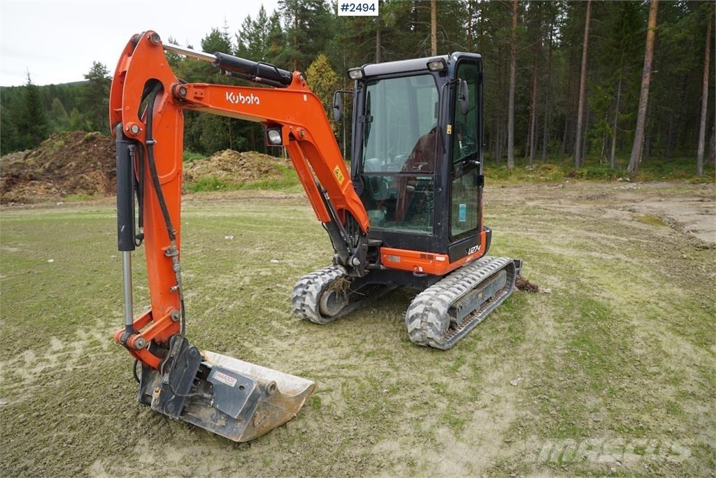 Kubota U27-4 Escavadeiras de esteiras