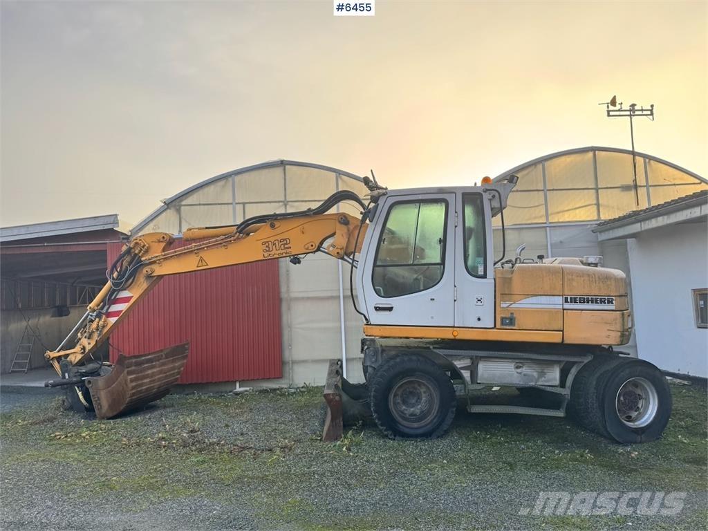 Liebherr 312 Escavadeiras de esteiras