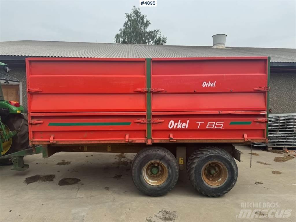 Orkel T85S henger Carrinhos de grão