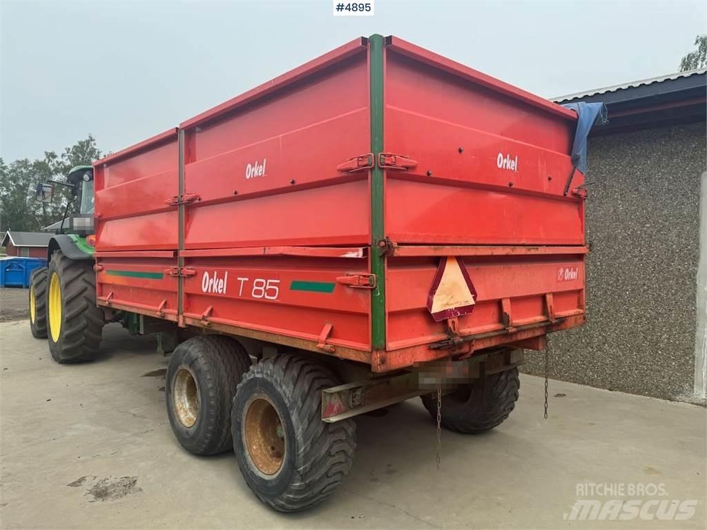 Orkel T85S henger Carrinhos de grão