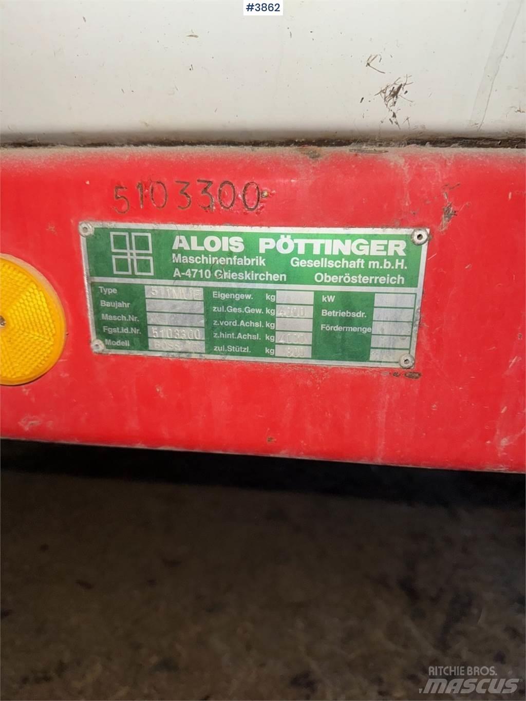 Pöttinger Boss Outros equipamentos de forragem e ceifa