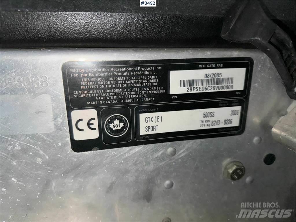 Ski-doo GTX Veículos todo-terreno