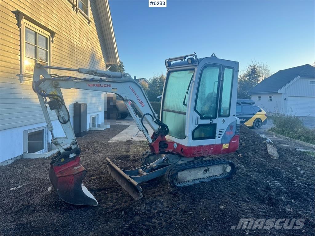 Takeuchi TB219 Escavadeiras de esteiras