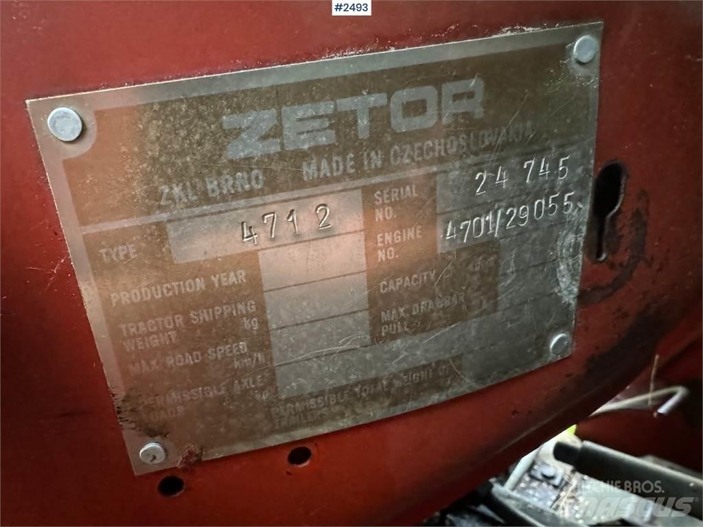 Zetor 4712 Tratores Agrícolas usados