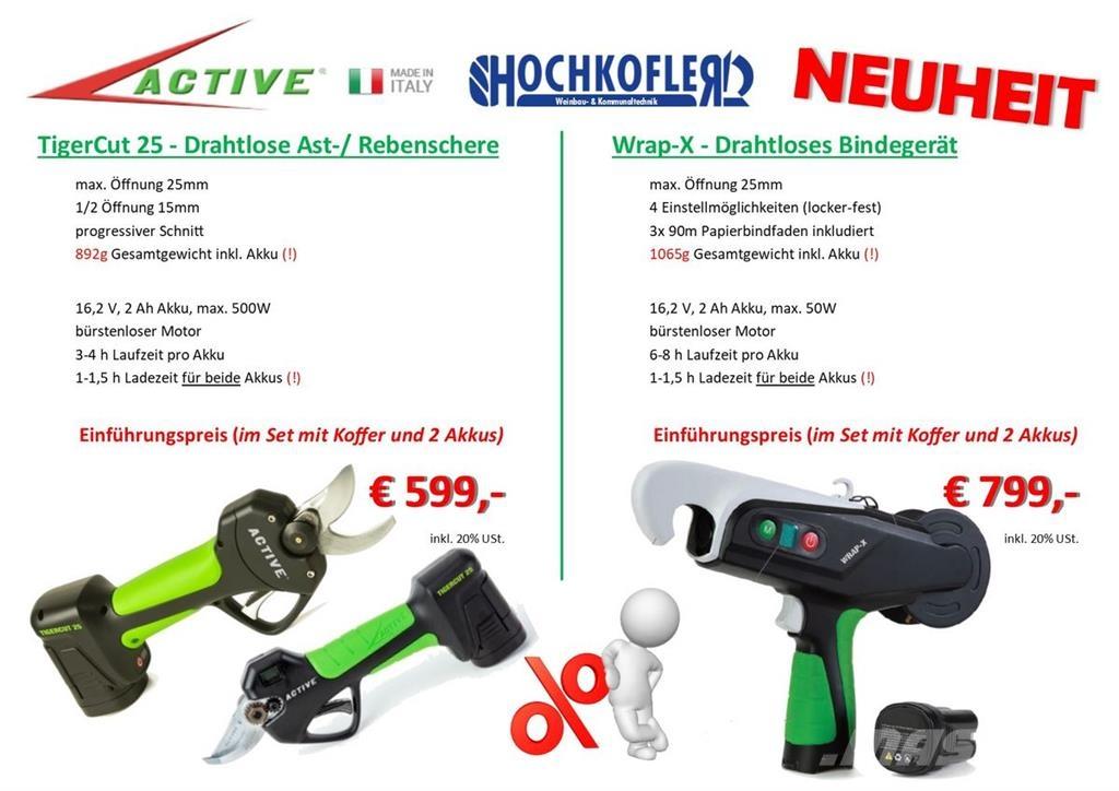  Active Wrap-X Equipamento para vinicultura - Outros