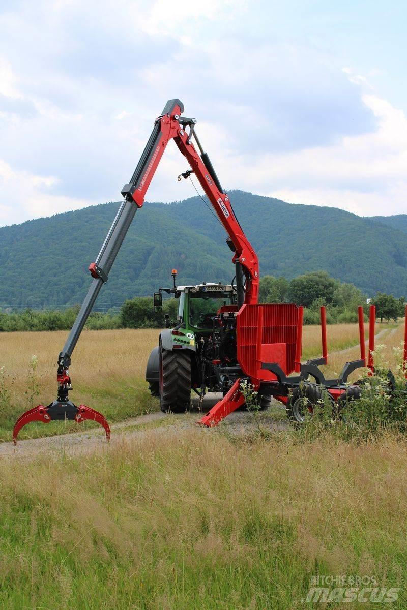 Beha V1200 mit 8870 Reboques Florestais