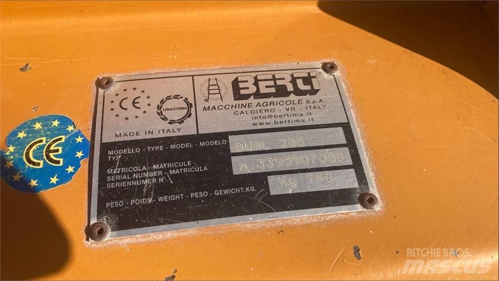 Berti DUAL 285 Gadanheiras e cortadores de folhas para pastos
