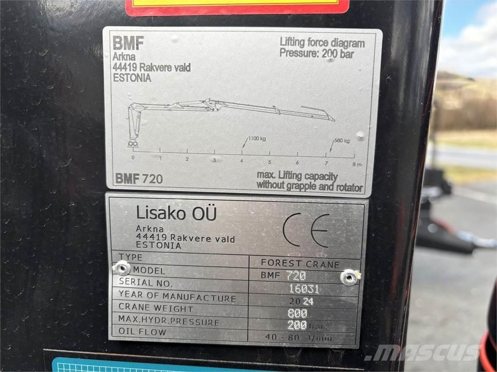 BMF 10T2+720 Reboques Florestais