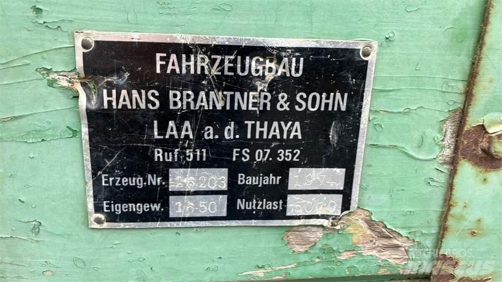 Brantner 5 Tonnen Reboques Agrícolas basculantes
