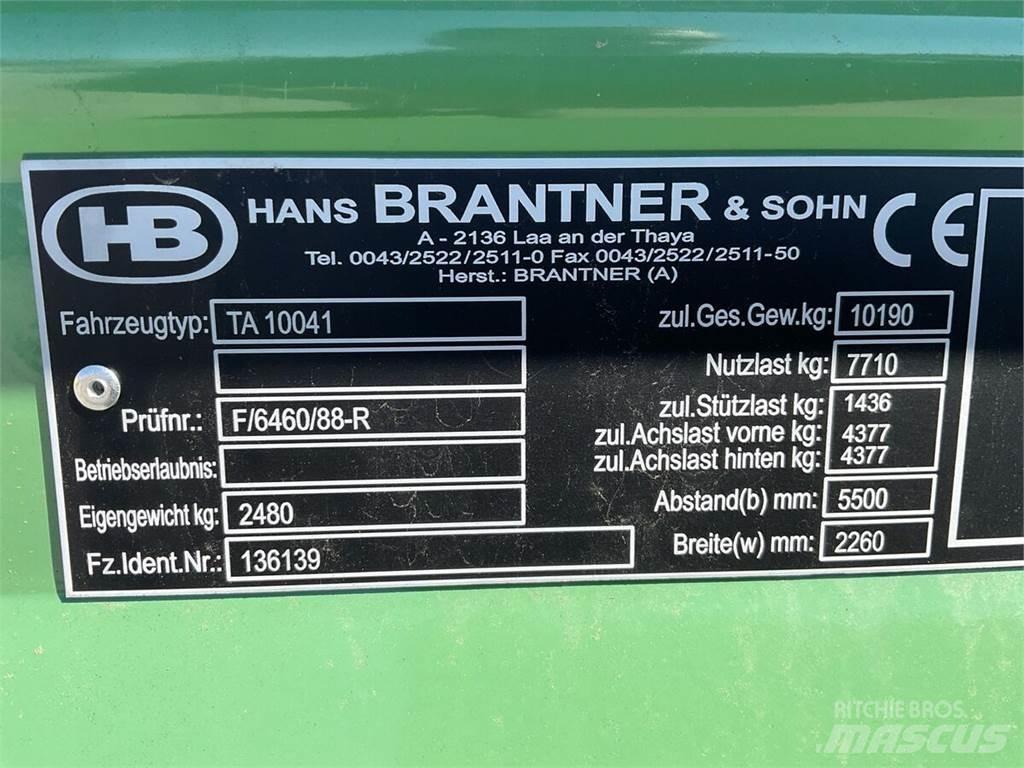 Brantner TA 10041 Reboques Agrícolas basculantes