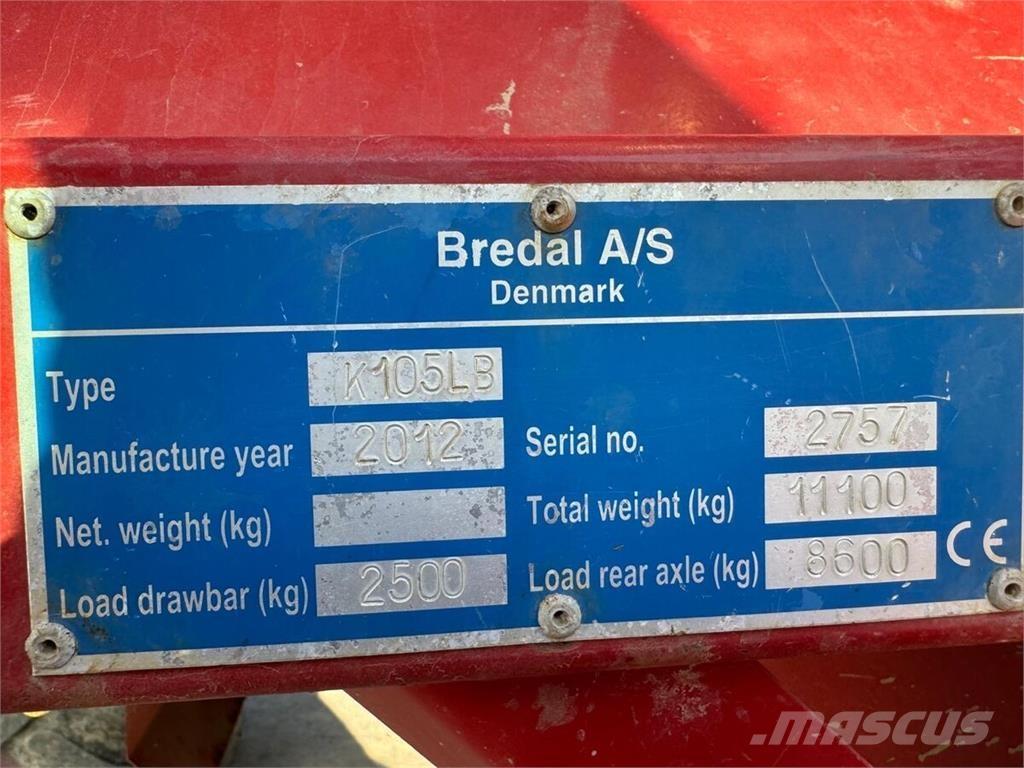 Bredal K105LB Outras máquinas e acessórios de fertilização