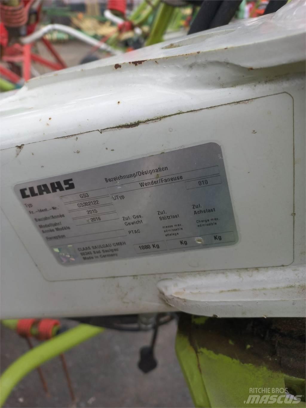 CLAAS Volto 800 Ancinho virador