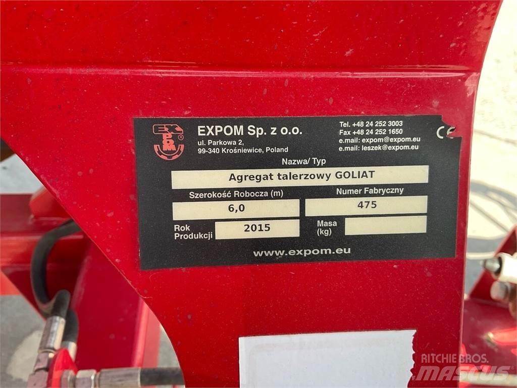 Expom Goliat 6m Grade de discos