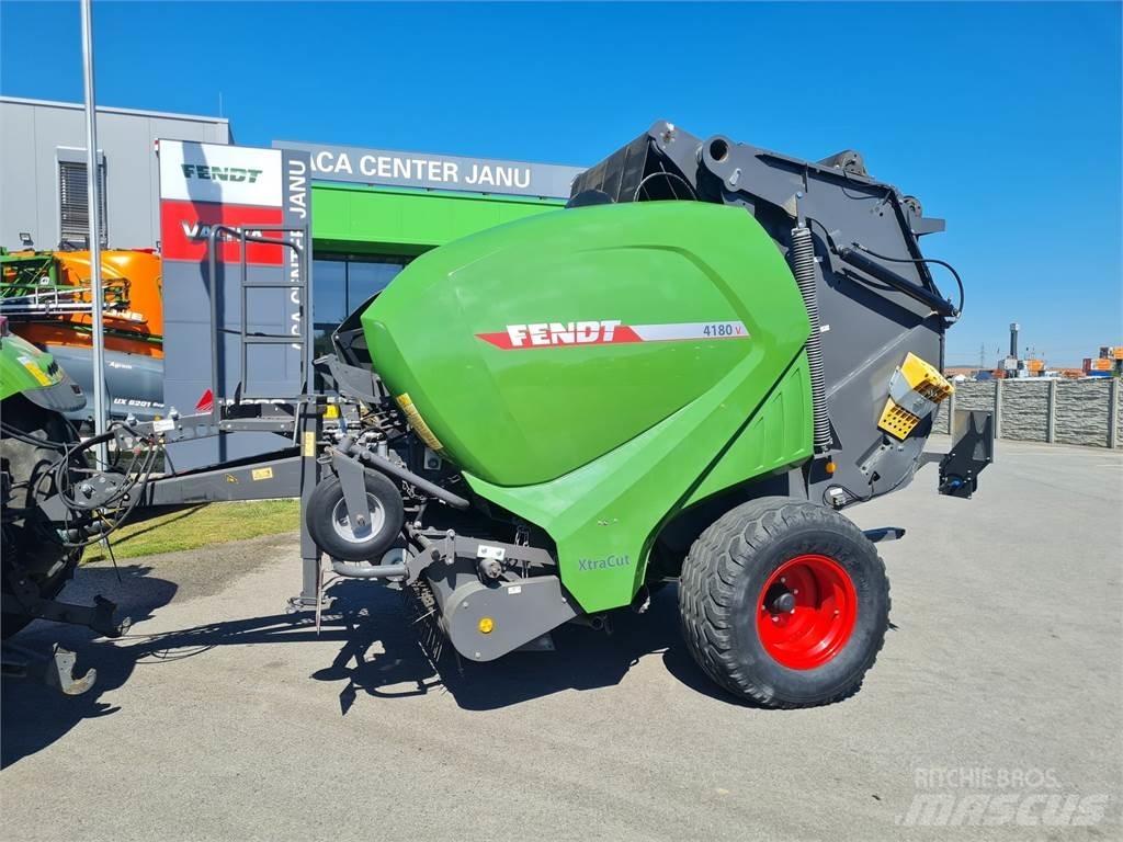 Fendt 4180 V XTRA Enfardadeira de rolos