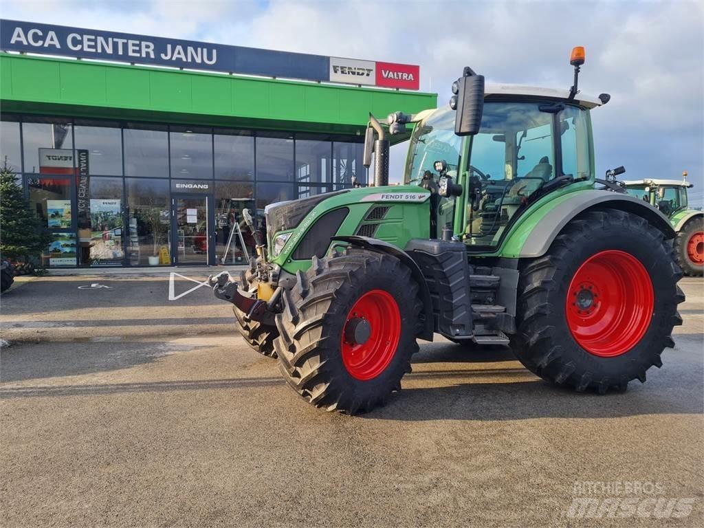 Fendt 516 Vario Tratores Agrícolas usados