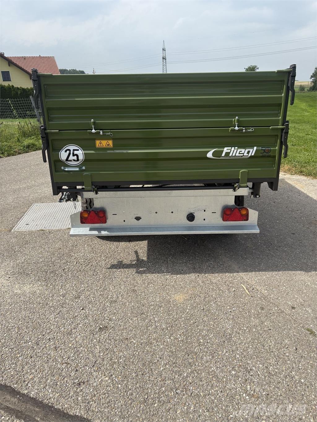 Fliegl EDK 50 FOX Reboques Agrícolas basculantes