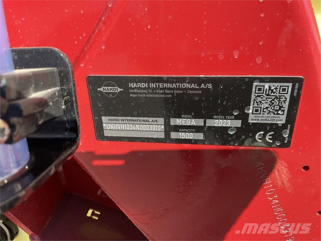 Hardi Mega 1500 Pulverizadores rebocados