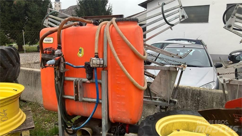  Jessernigg 600l 12m Pulverizadores rebocados