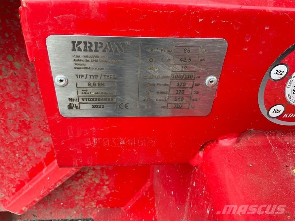 Krpan 8.5 EH Guinchos
