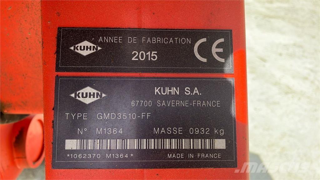 Kuhn GMD 3510 FF Gadanheiras