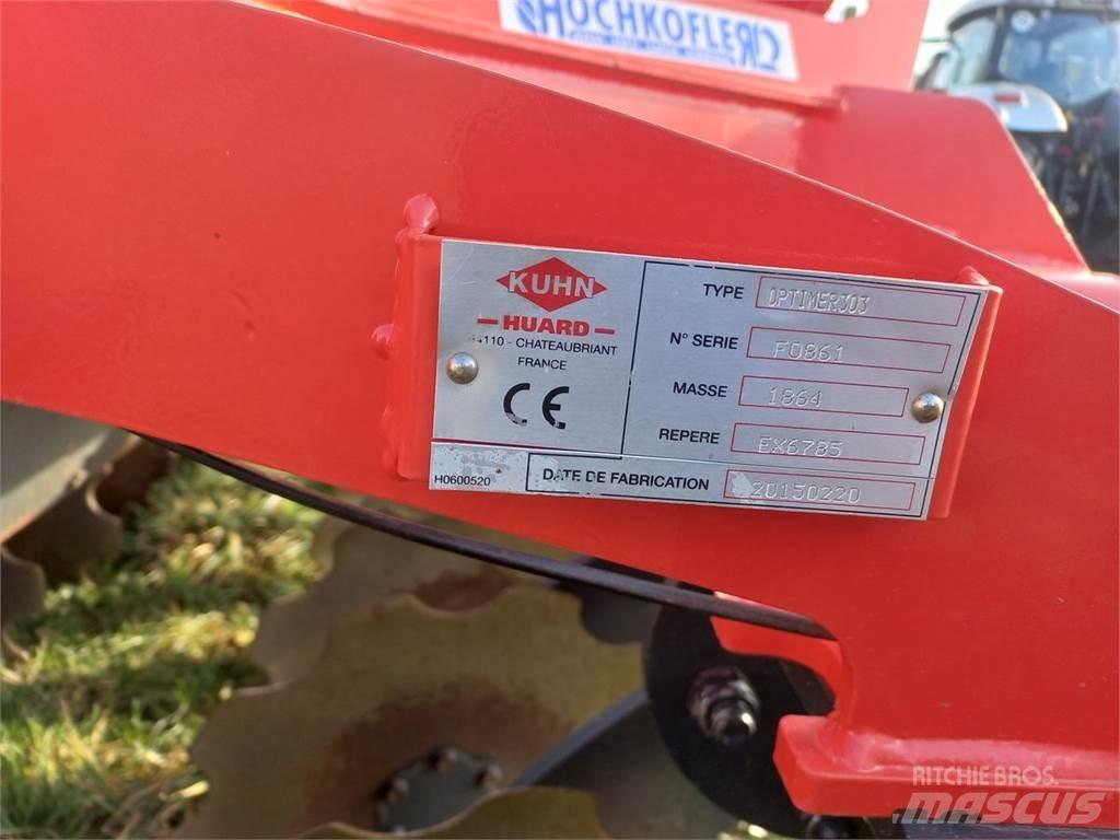 Kuhn Optimer 303 Grade de discos