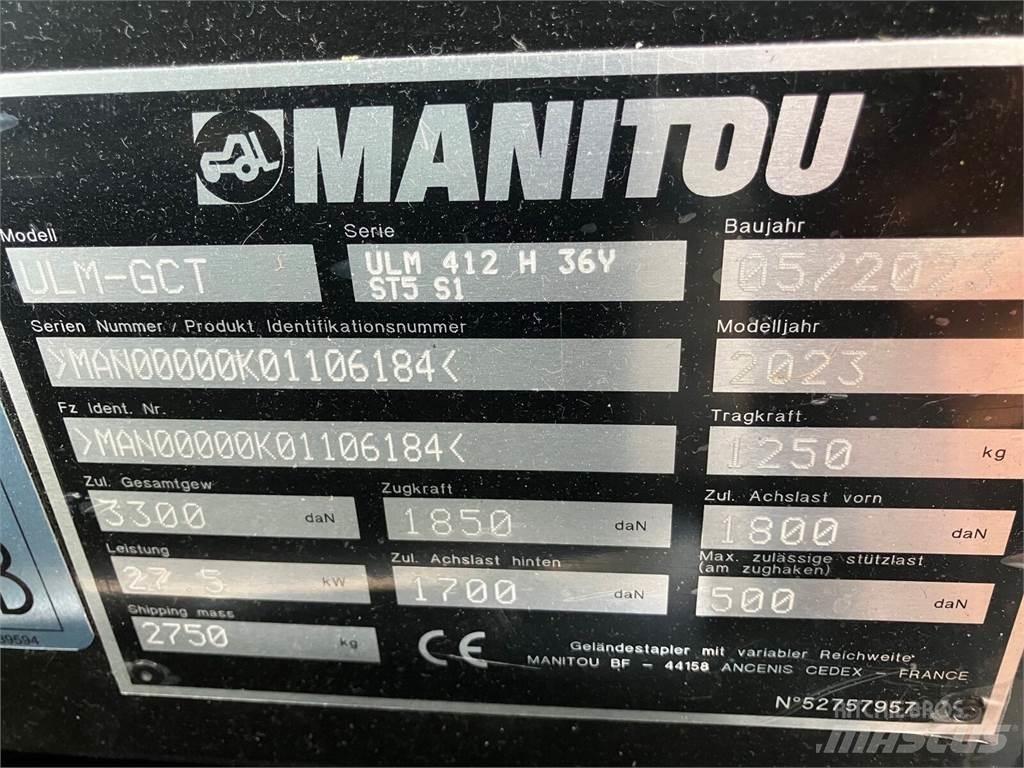 Manitou ULM 412 H Manipulador telescópico