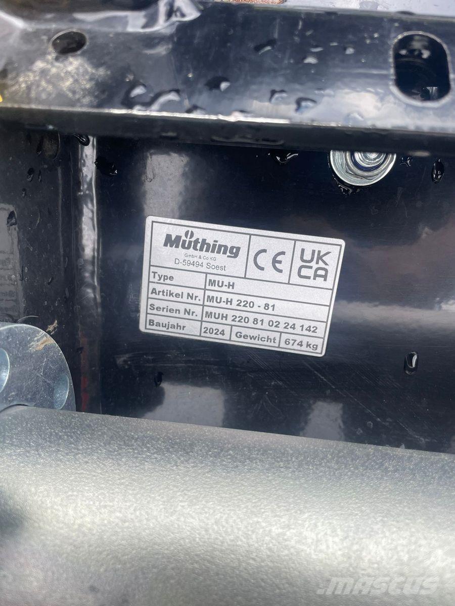 Müthing MU-AS220 Gadanheiras e cortadores de folhas para pastos