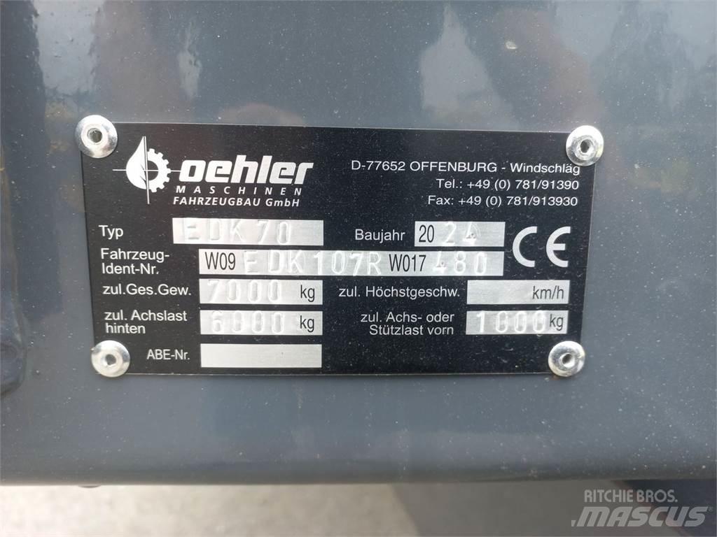 Oehler EDK 70 Reboques Agrícolas basculantes