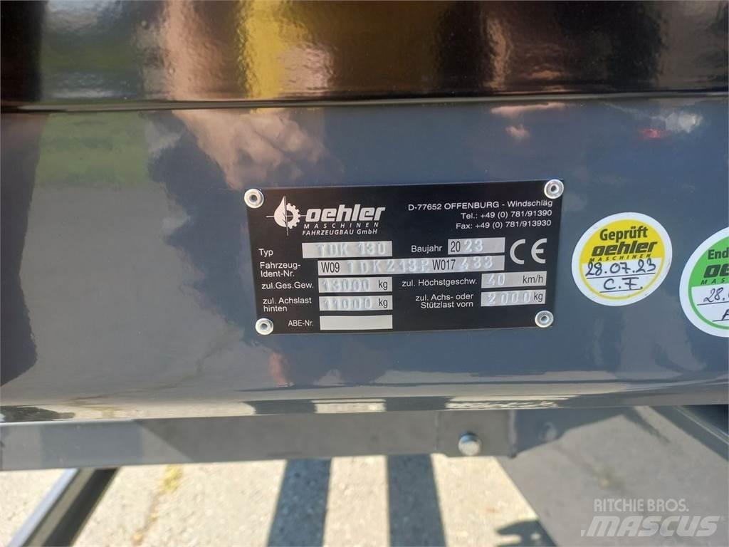 Oehler OL TDK 130 Reboques Agrícolas basculantes