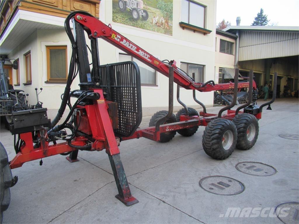 Patu 8T + 203T Reboques Florestais