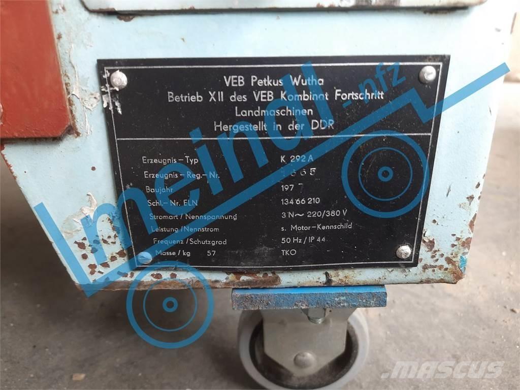 Petkus K 292 A Equipamento de limpeza de grãos
