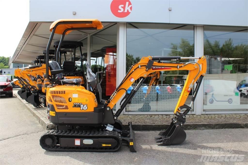 Rhinoceros XN 16 Miniescavadeiras