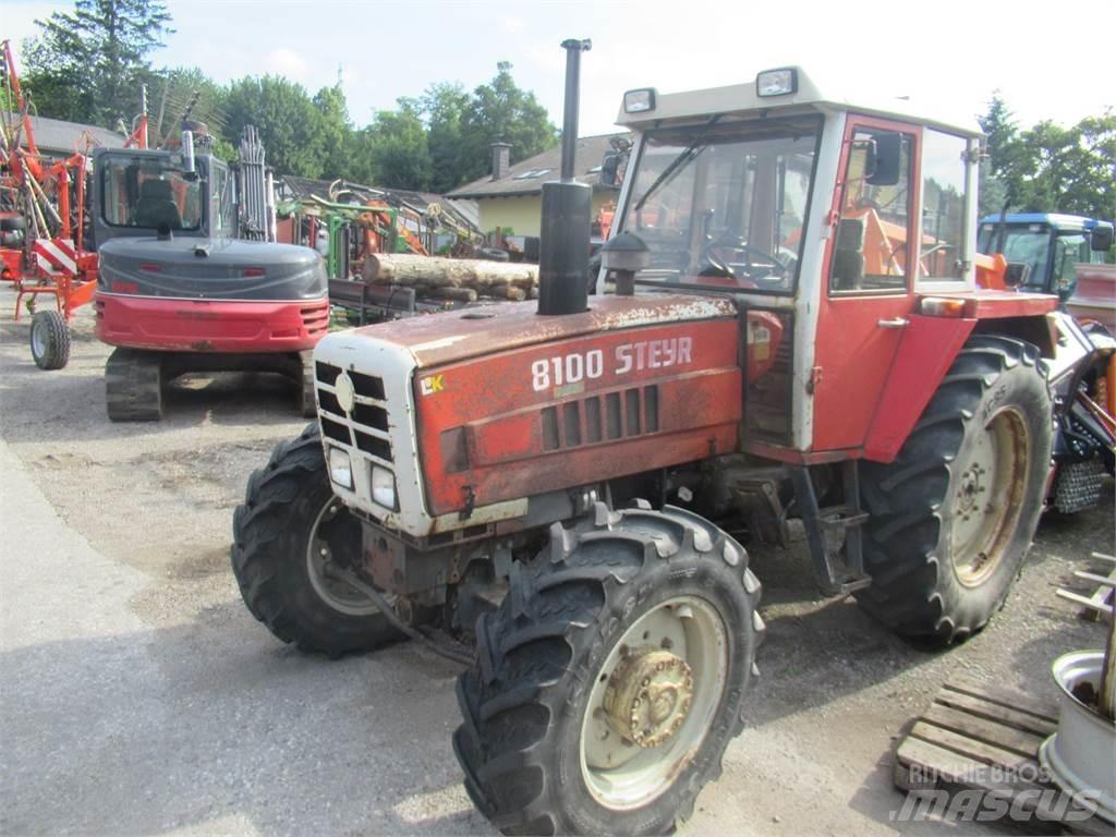 Steyr 8100 A Tratores Agrícolas usados
