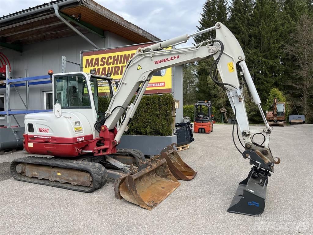 Takeuchi TB 260 Miniescavadeiras