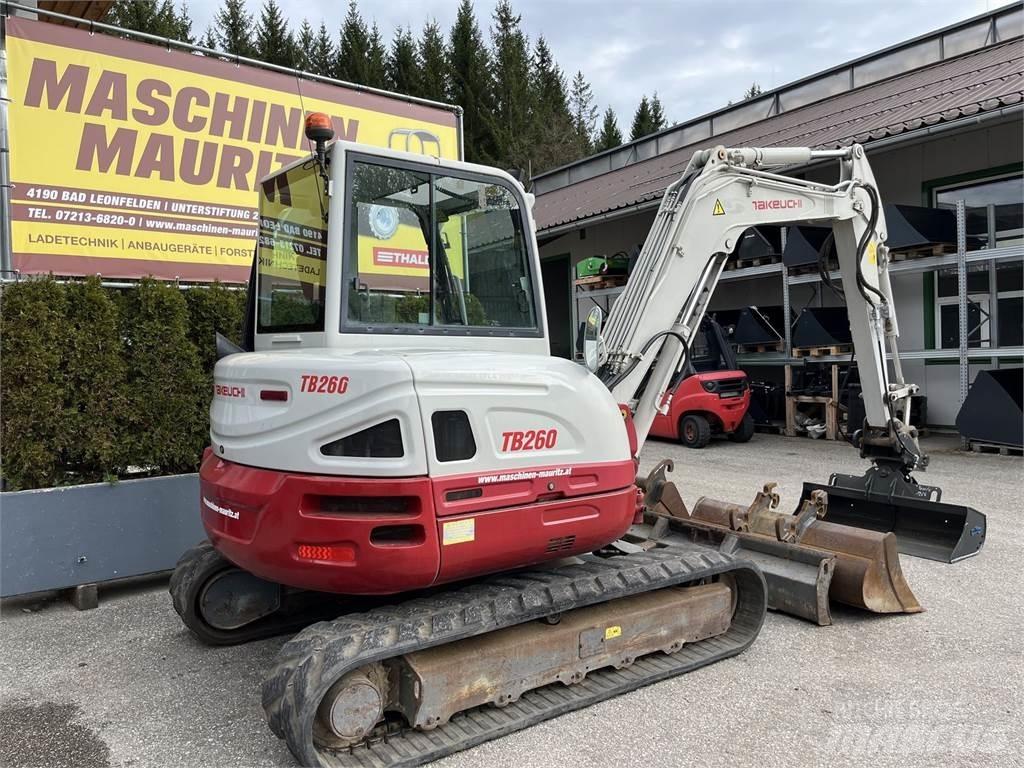 Takeuchi TB 260 Miniescavadeiras