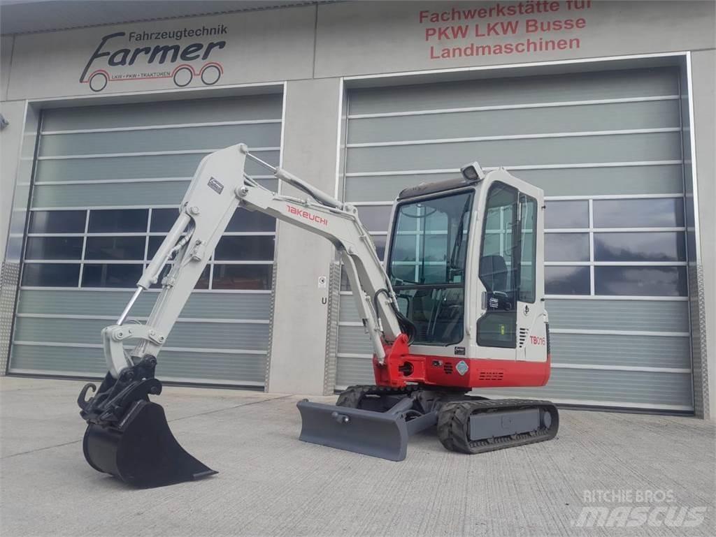 Takeuchi TB016 Miniescavadeiras