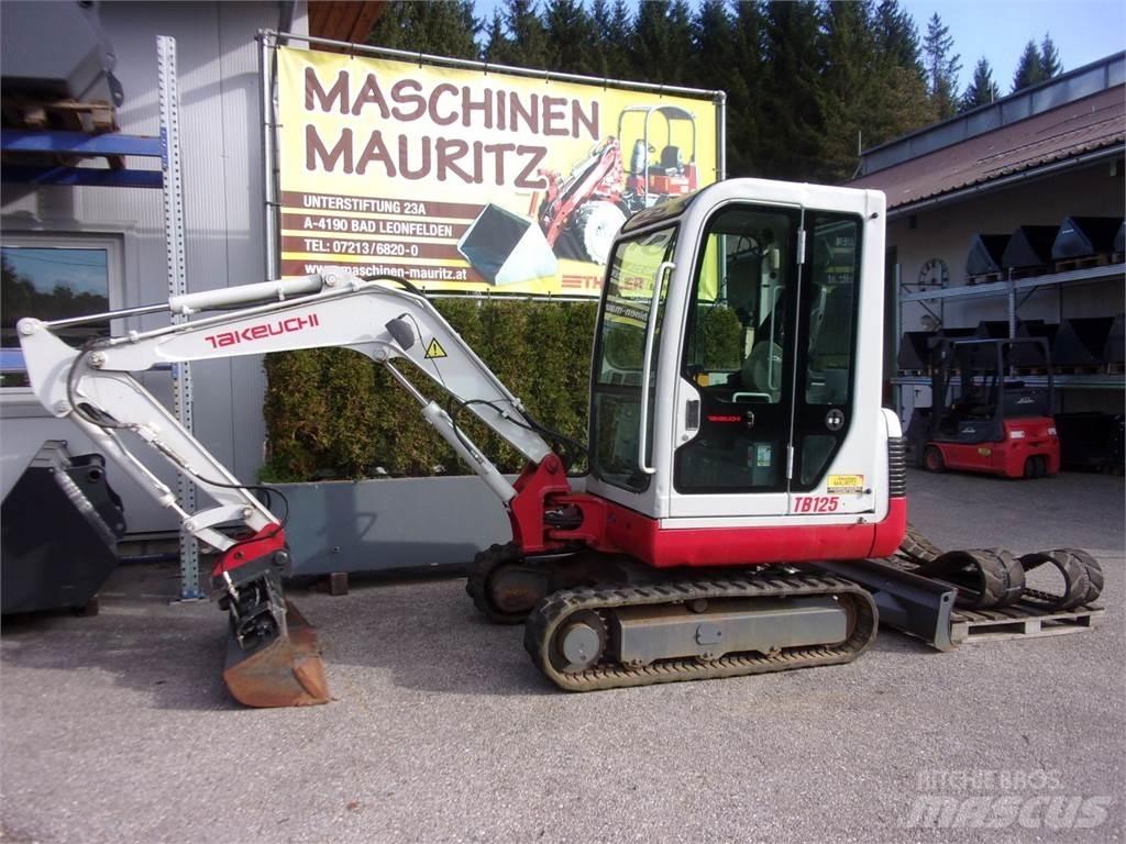 Takeuchi TB125 Miniescavadeiras