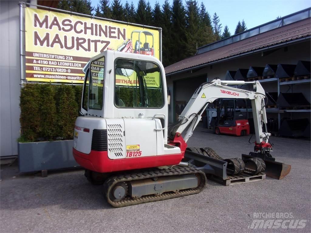 Takeuchi TB125 Miniescavadeiras