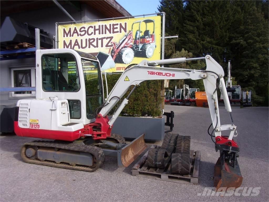 Takeuchi TB125 Miniescavadeiras