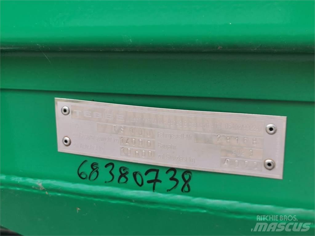 Tebbe TS 100 Espalhadores de estrume